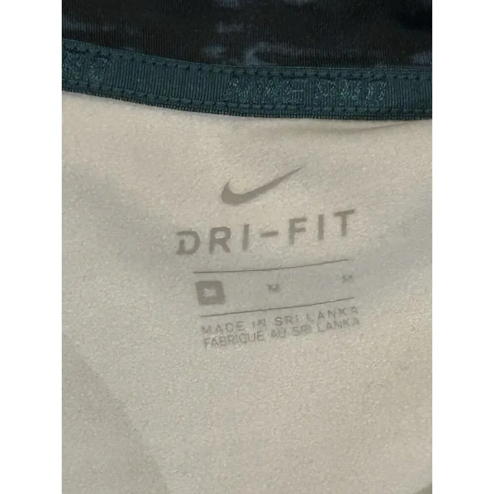 Nike Blue Green 1/4 Zip Jacket Women's size M
